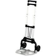 Safco Hand Truck, Foldable, 110 Ib, 15-3/4"x16-1/4"x39-1/2", AM SAF4049NC